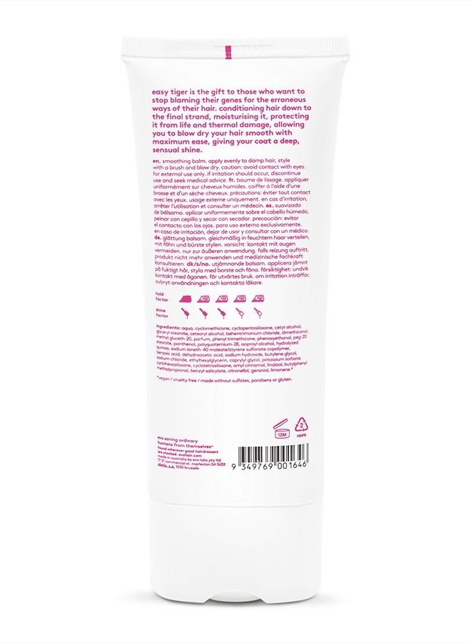 Easy Tiger Smoothing Balm, 200ml / 6.8fl.oz