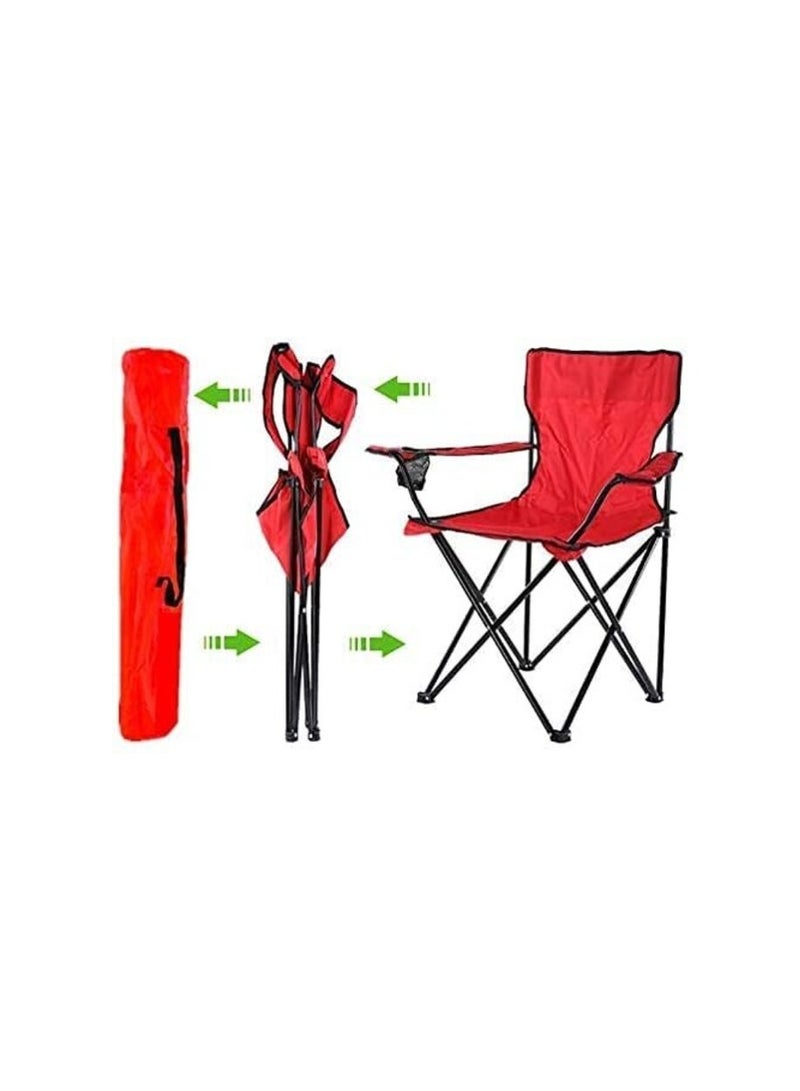 GO2CAMPS Camping Chair-Foldable Beach Chair-Picnic Chair with Carry Bag for Travel Chair Picnic,Hiking (Multicolours)