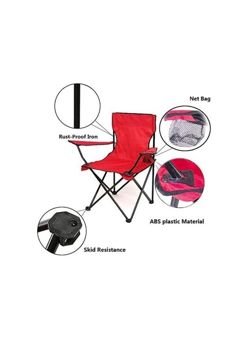 GO2CAMPS Camping Chair-Foldable Beach Chair-Picnic Chair with Carry Bag for Travel Chair Picnic,Hiking (Multicolours)