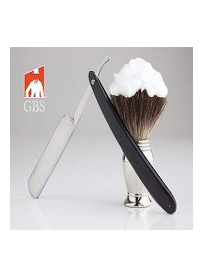 Chrome Shaving Brush Stand Silver