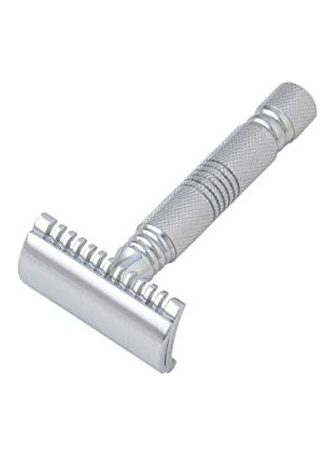 Double Edge Safety Razor Silver