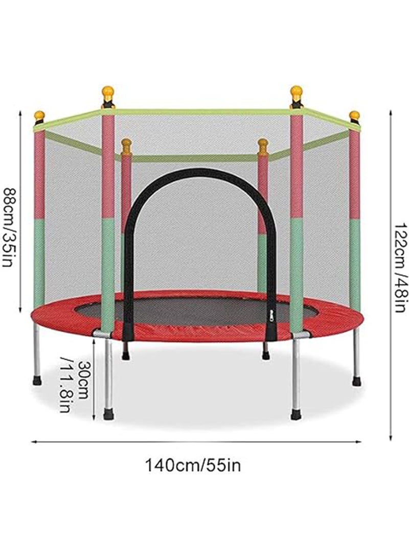 Child Trampoline Net Jumping Mat high quality indoor and outdoor trampolines for children Child Interactive Game Trampoline Toy Gift for Boys and Girls Durable Outdoor Trampoline Jumping Bed