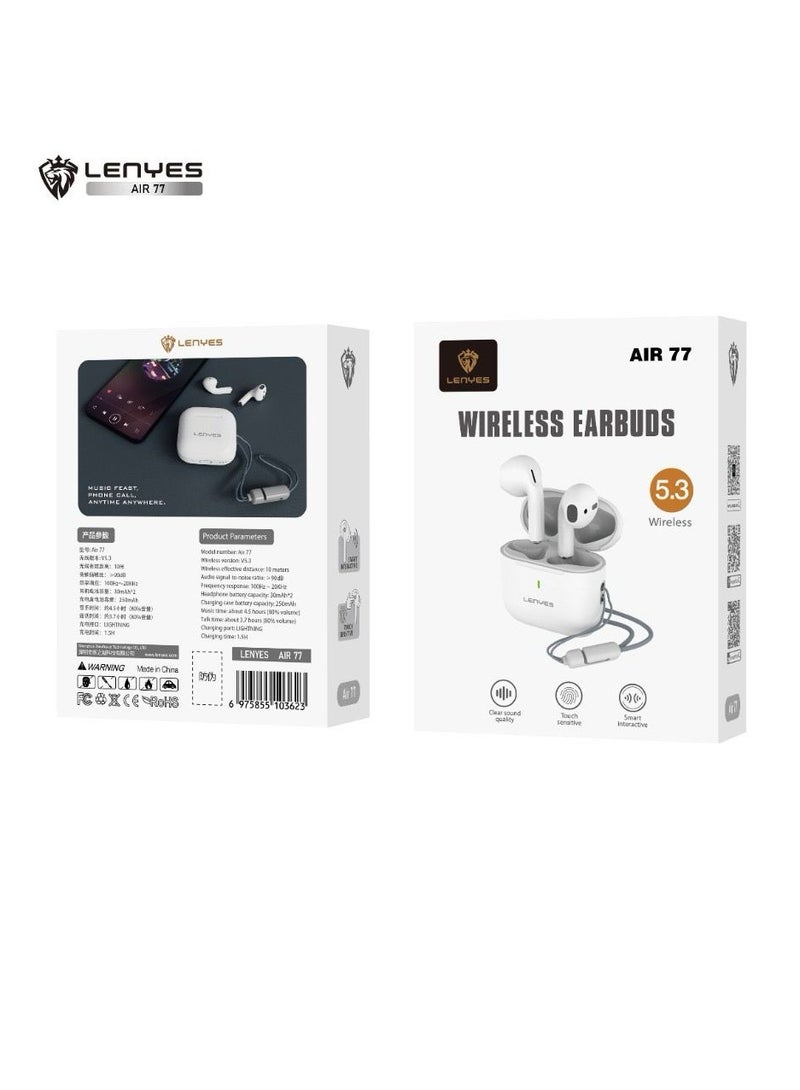 LENYES TWS WIRELESS HEADST AIR 77