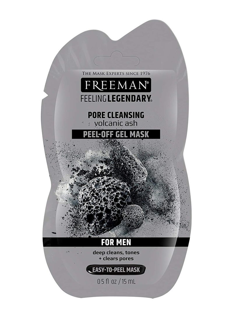 Pore Clearing Volcanic Ash Peel-Off Mask Black 15ml