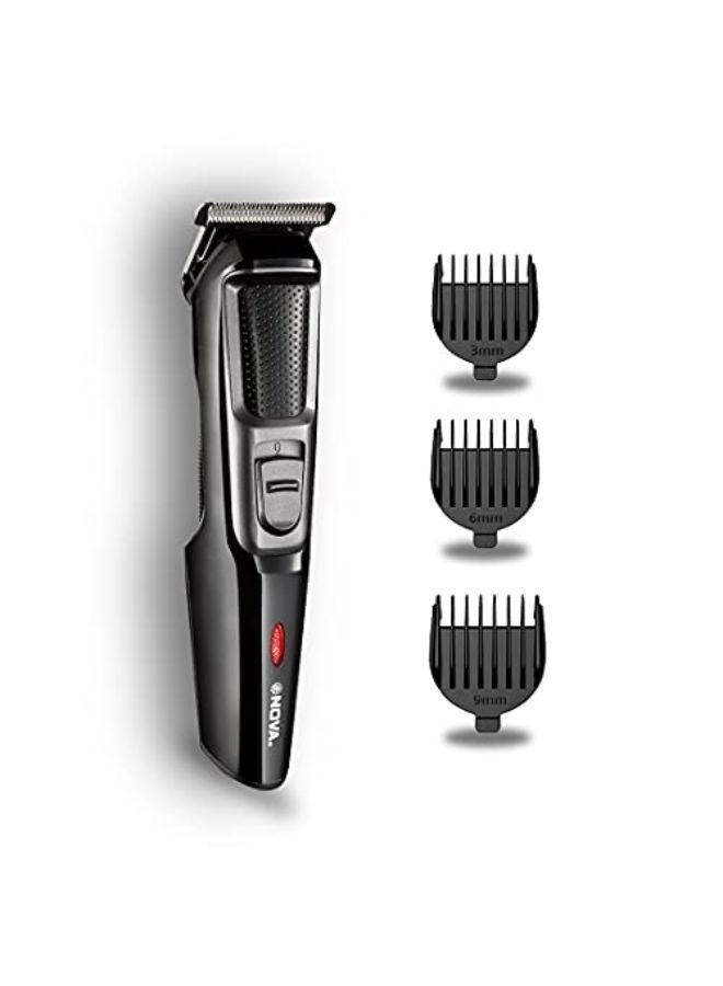 Nht 1076 Cordless: 30 Minutes Runtime Trimmer For Men (Black)
