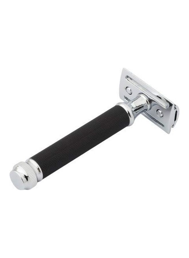 Double Edge Safety Razor Black/Silver