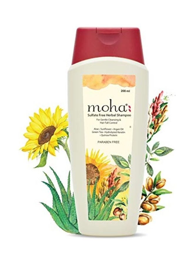 Sulfate-Free Mild Herbal Hair Shampoo Multicolour 200ml
