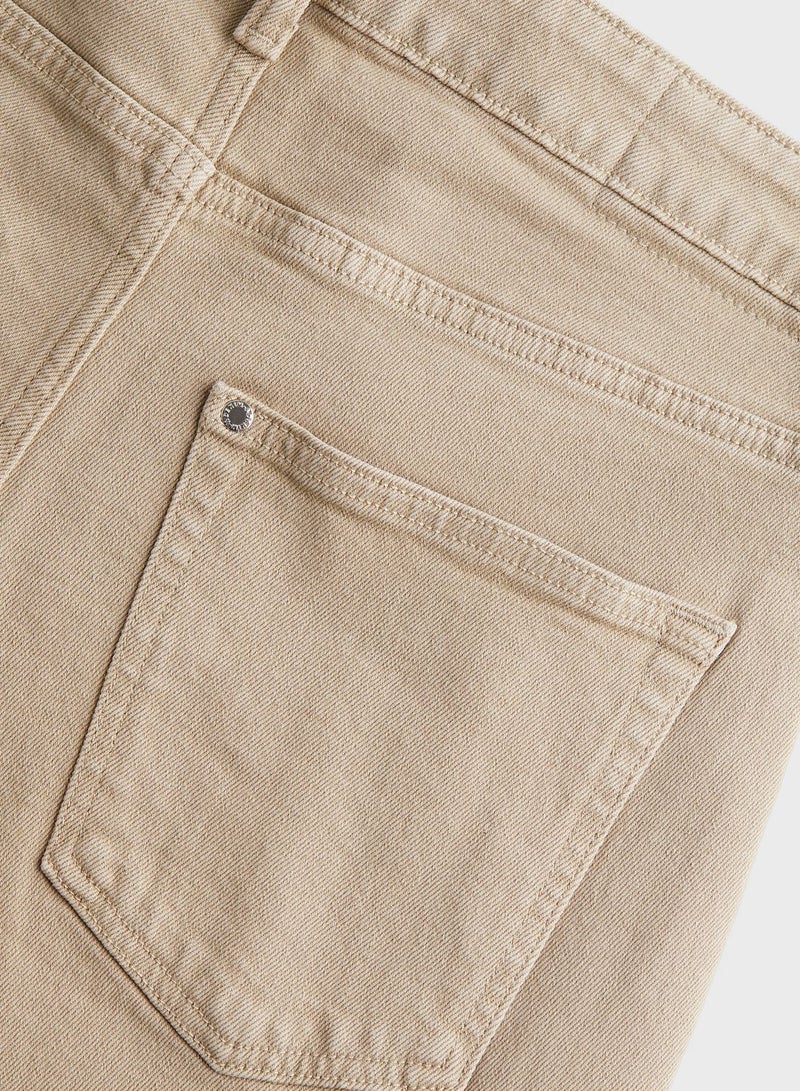 Light Wash Regular Fit Jeans