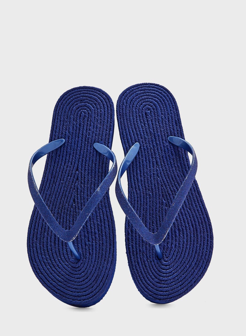 Esparto Look Flip Flops