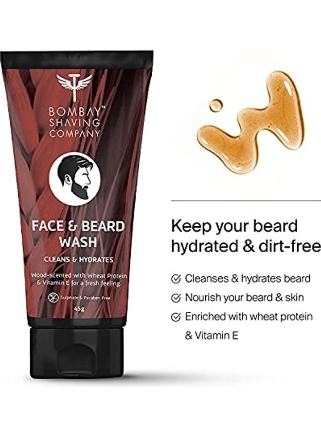 6-In-1 Advanced Beard Maintenance Kit For Men Multicolour