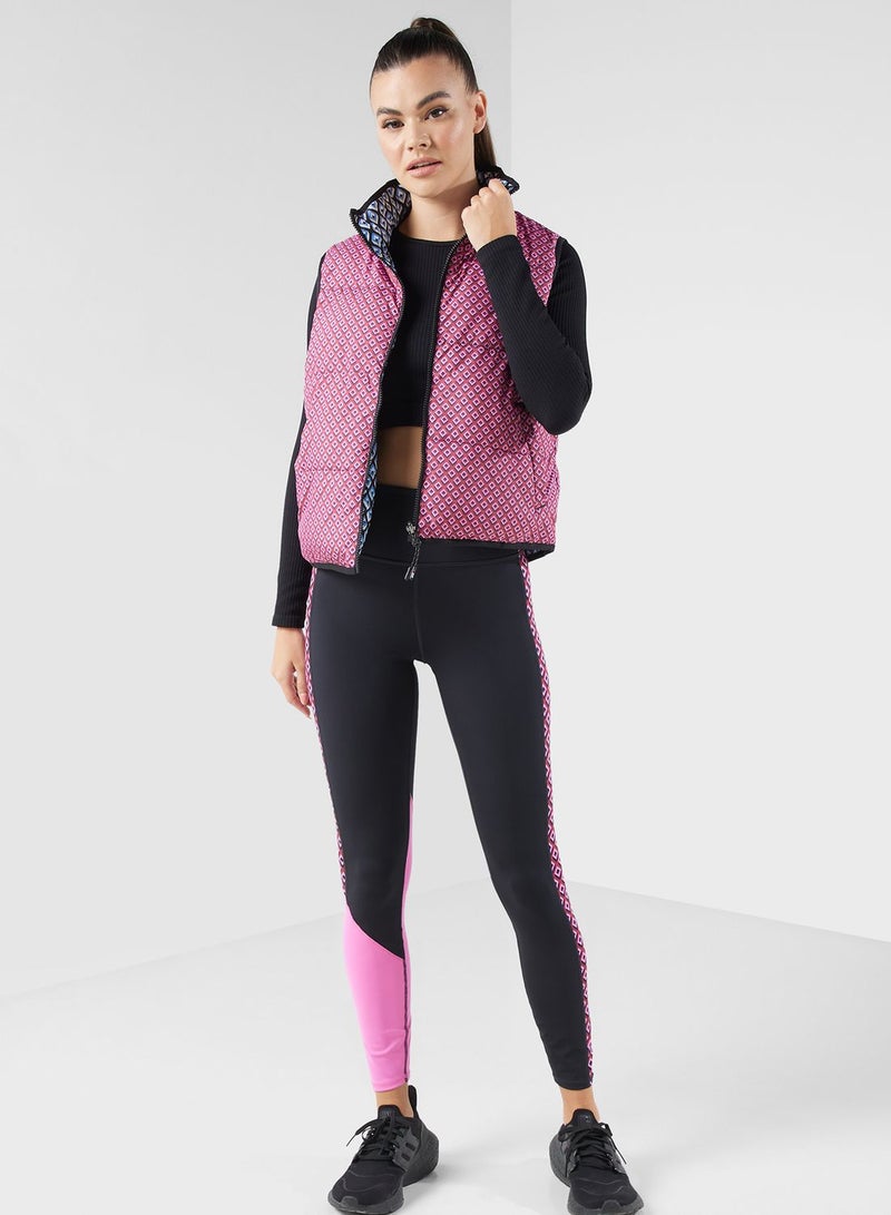 Dvf Gosheild Reversible Puffer Vest