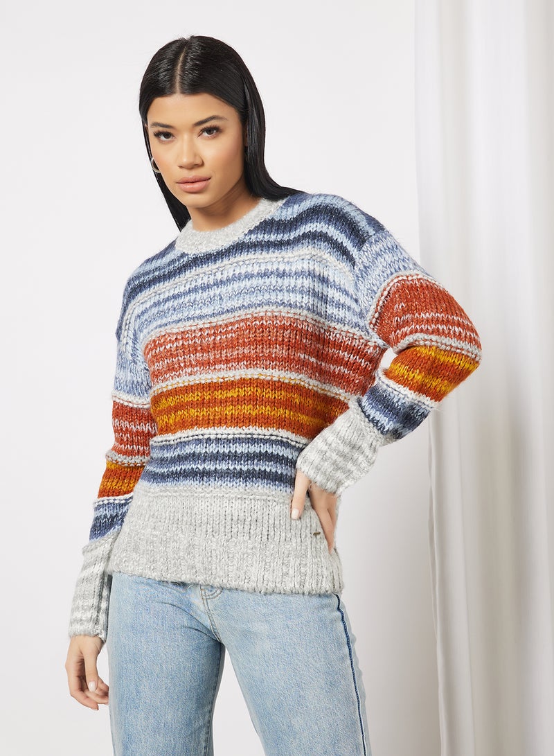 Mary Striped Sweater Multicolor