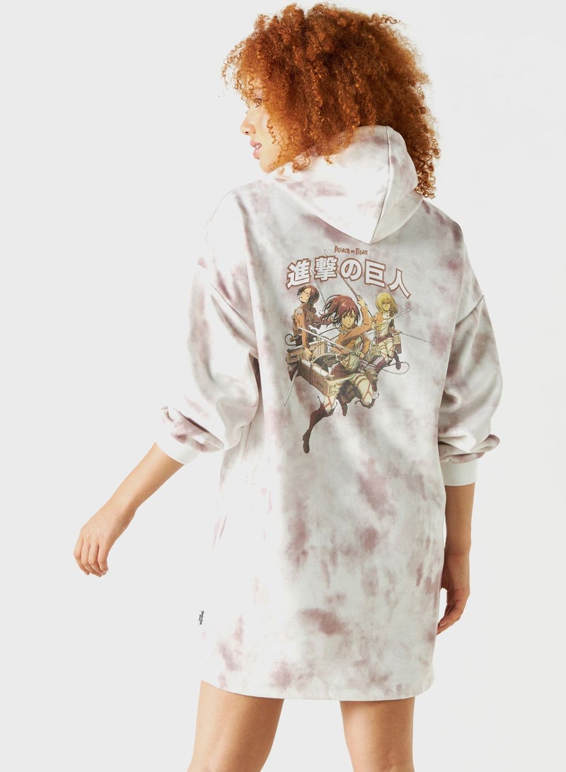 Attack On Titan Embroidered Hoodie