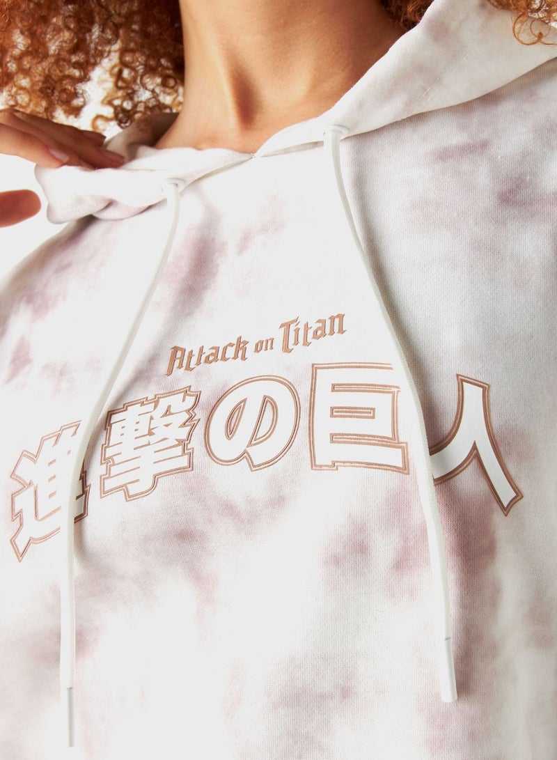 Attack On Titan Embroidered Hoodie