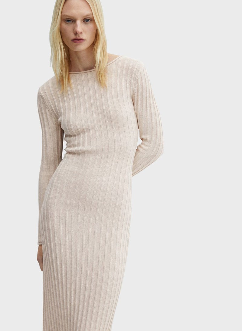 Ripped Knitted Dress