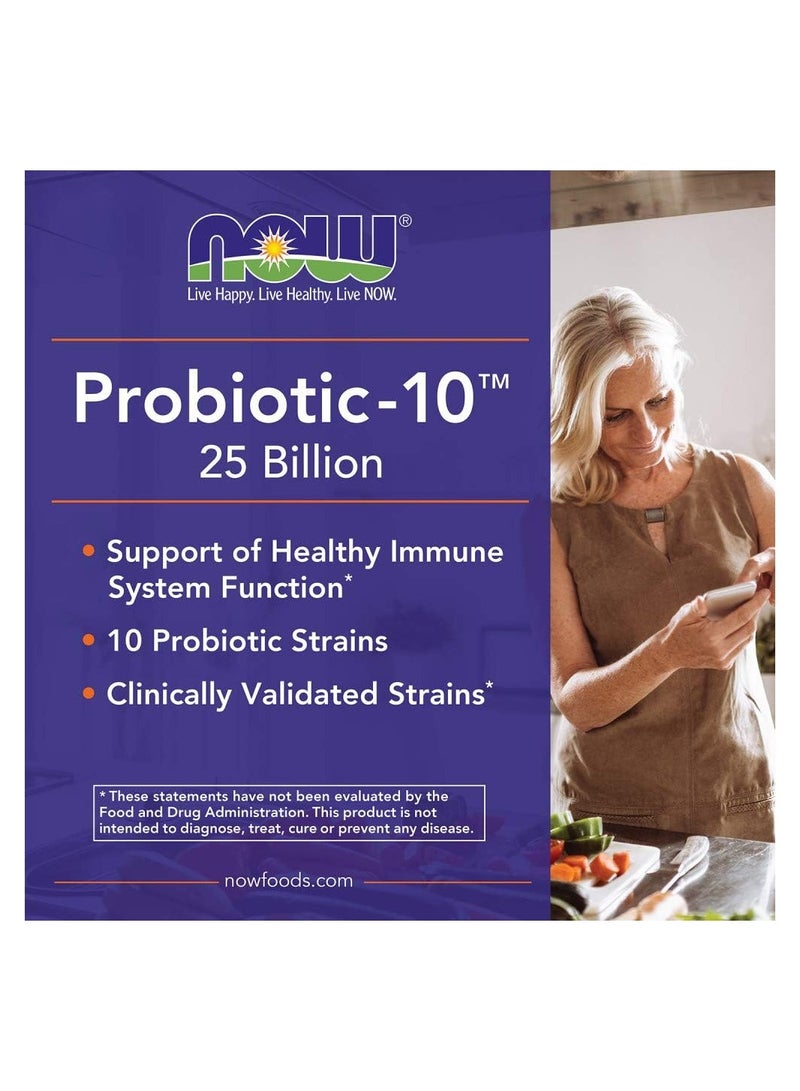 Now Foods Probiotic-10 25 Billion 100 Veg Capsules