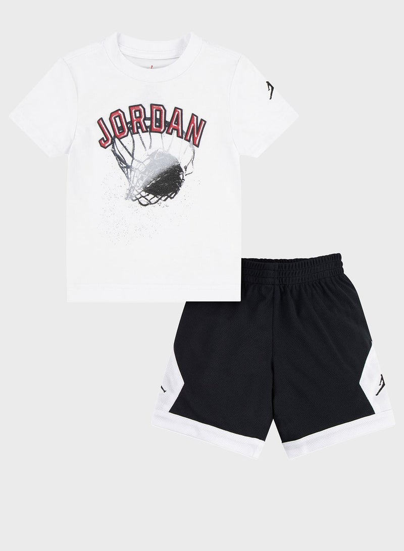 Infant Jordan T-shirt Short Set