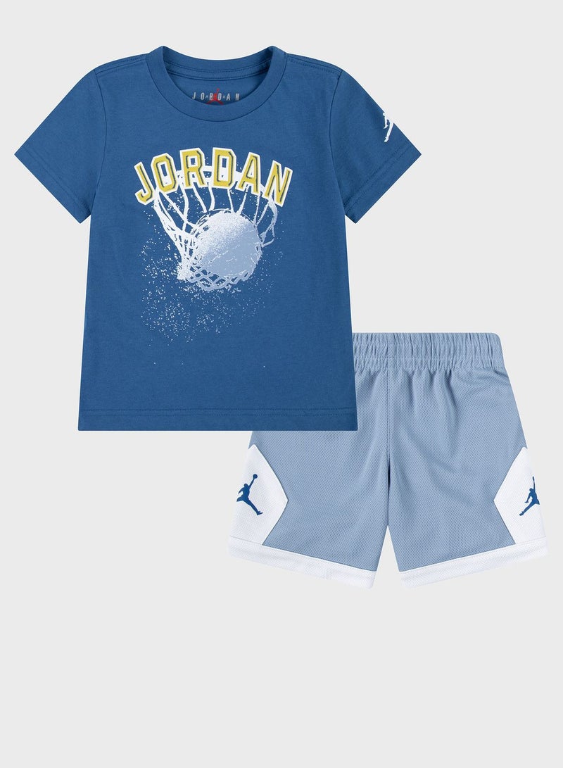 Infant Jordan T-shirt Short Set