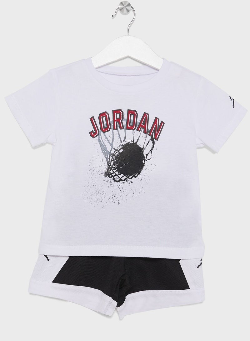 Infant Jordan T-shirt and Shorts Set