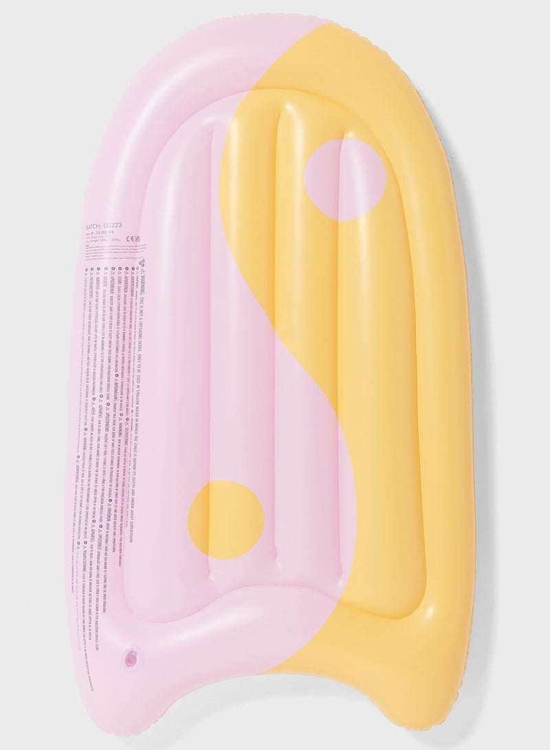 Inflatable Boogie Board Summer Sherbet Multi