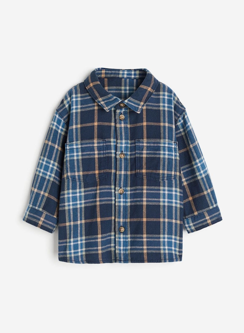 Infant Checked Flannel Shirt