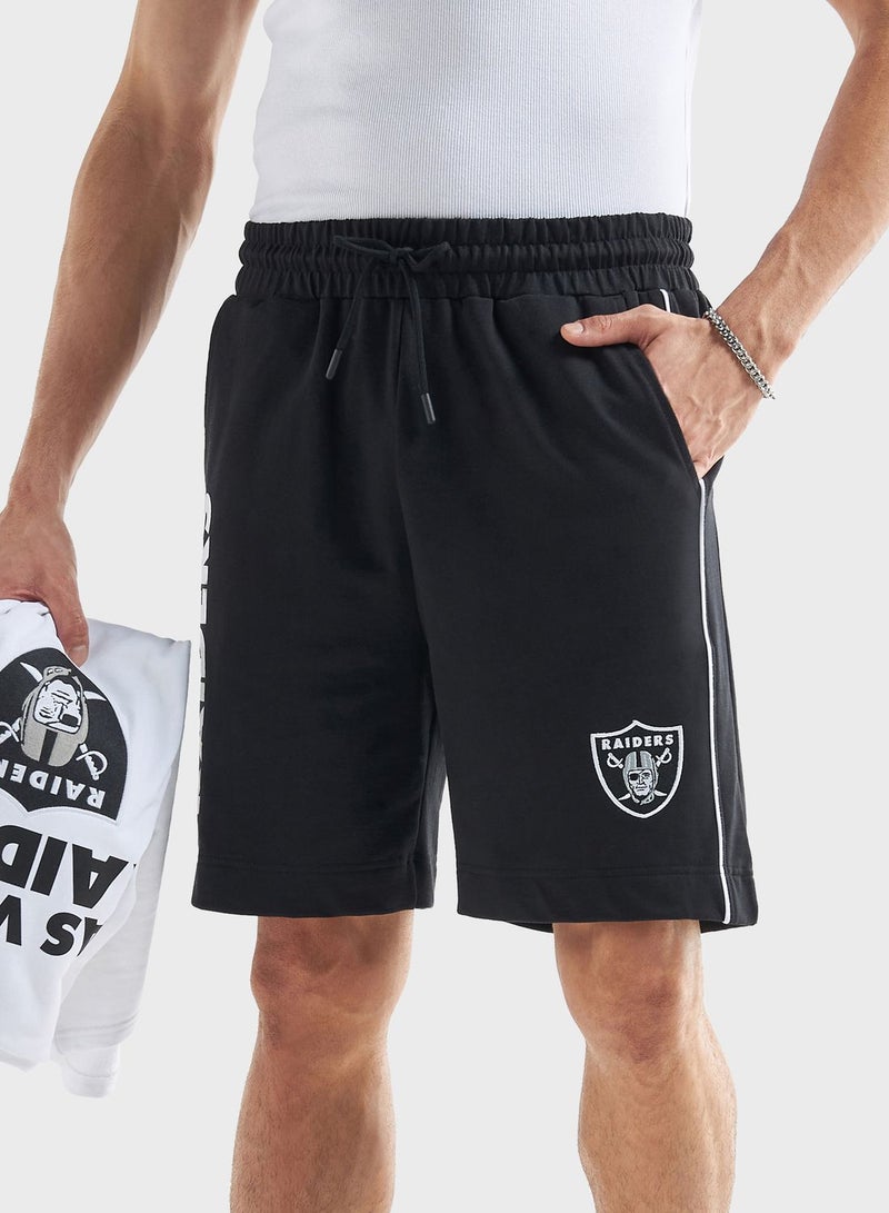 Las Vegas Raiders Print Shorts