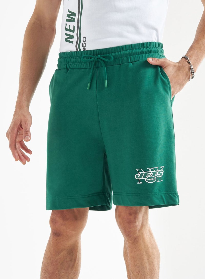 New York Jets Print Shorts