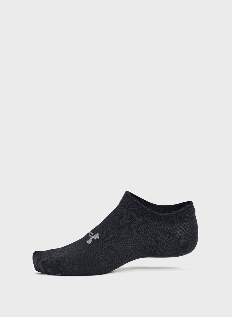 6 Pack Essential No-Show Socks