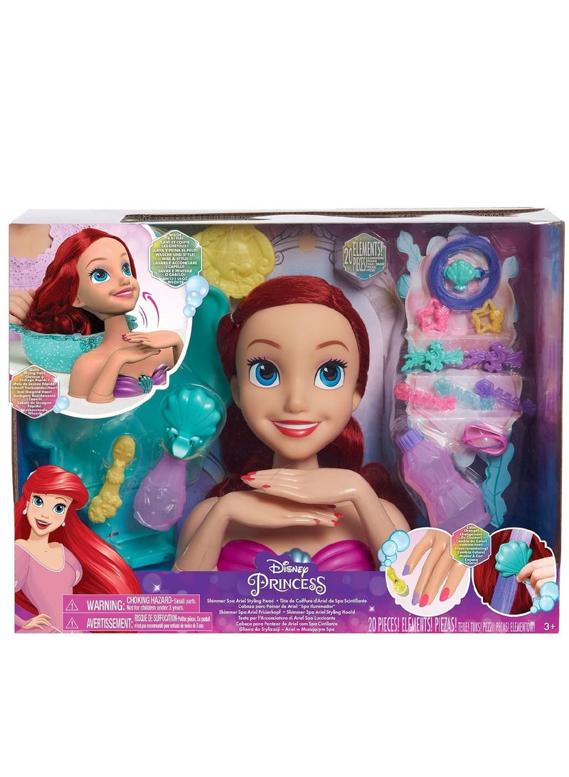 Disney Princess Feature Spa Styling Head Ariel