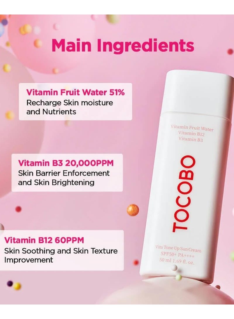 VITA TONE UP SUN CREAM SPF50+ PA++++
