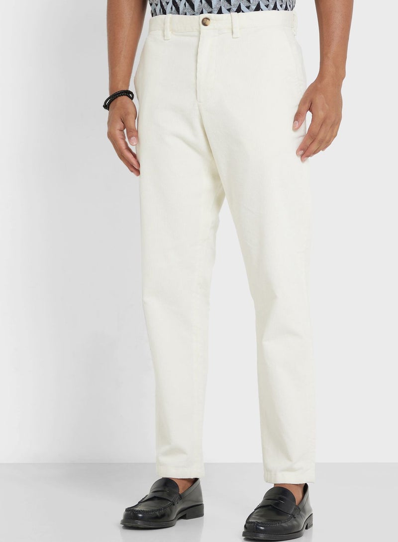 Essential Regular Fit Cord Pants