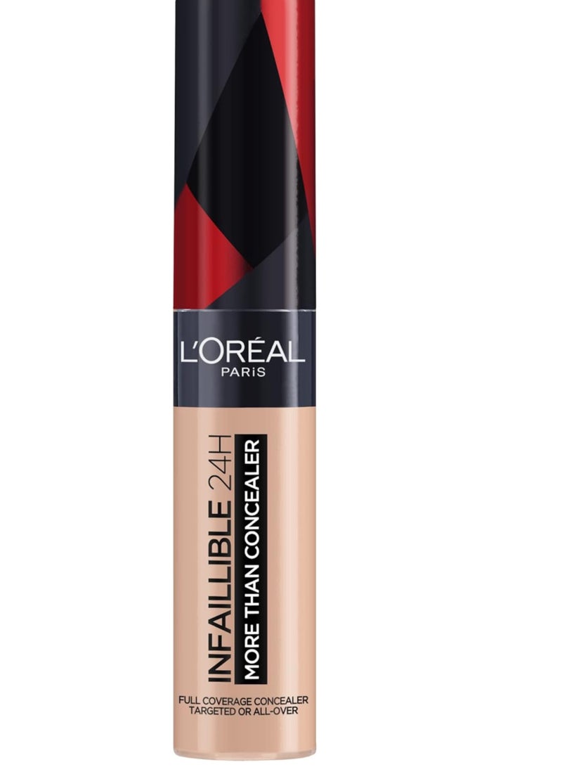 L'Oreal Paris Infallible More The 24 Hour Concealer, Full Coverage, Massive Wear and Matte Finish, 322 Ivory