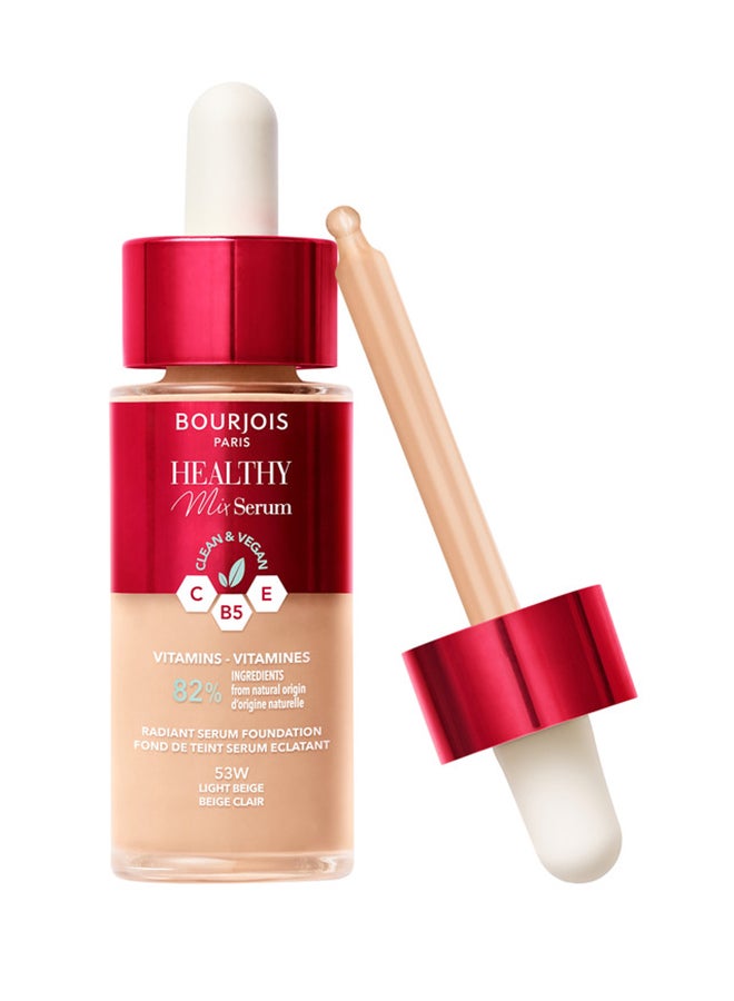 Healthy Mix Serum Foundation - 53W - Light Beige