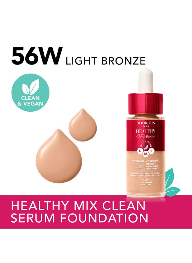 Healthy Mix Serum Foundation - 56W - Light Bronze