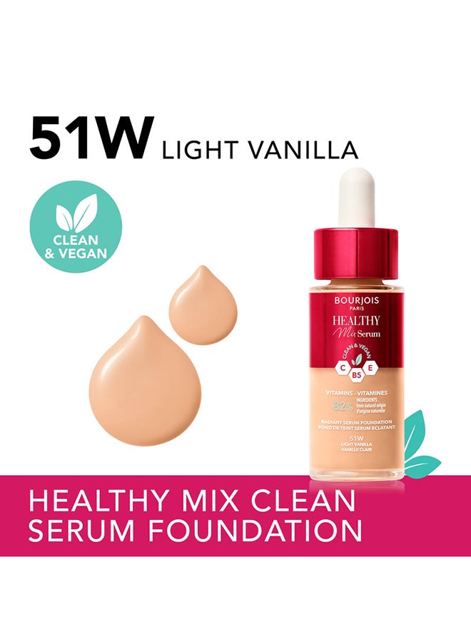 Healthy Mix Serum Foundation - 51 - Light Vanilla