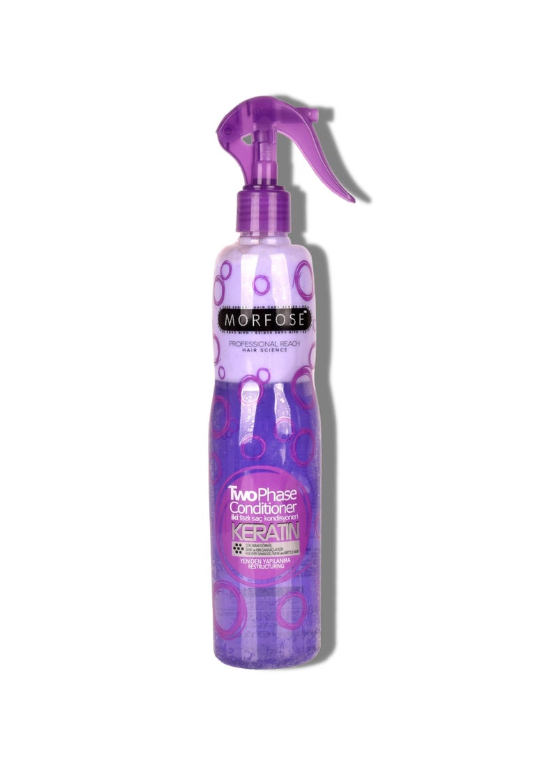 Morfose Two Phase Conditioner Spray Keratin 400ml