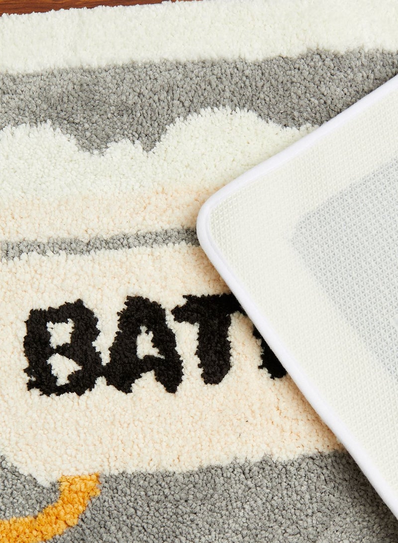 Bathroom Printed Bath Mat