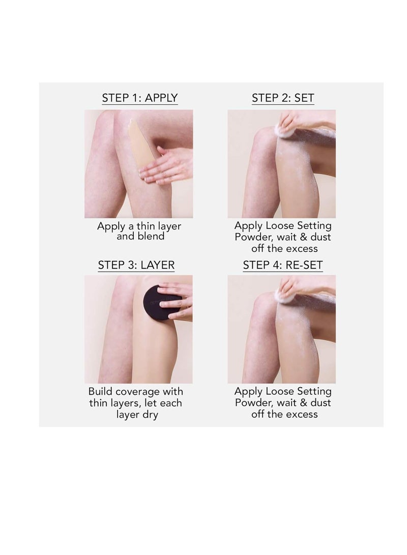 Leg and Body Makeup Foundation