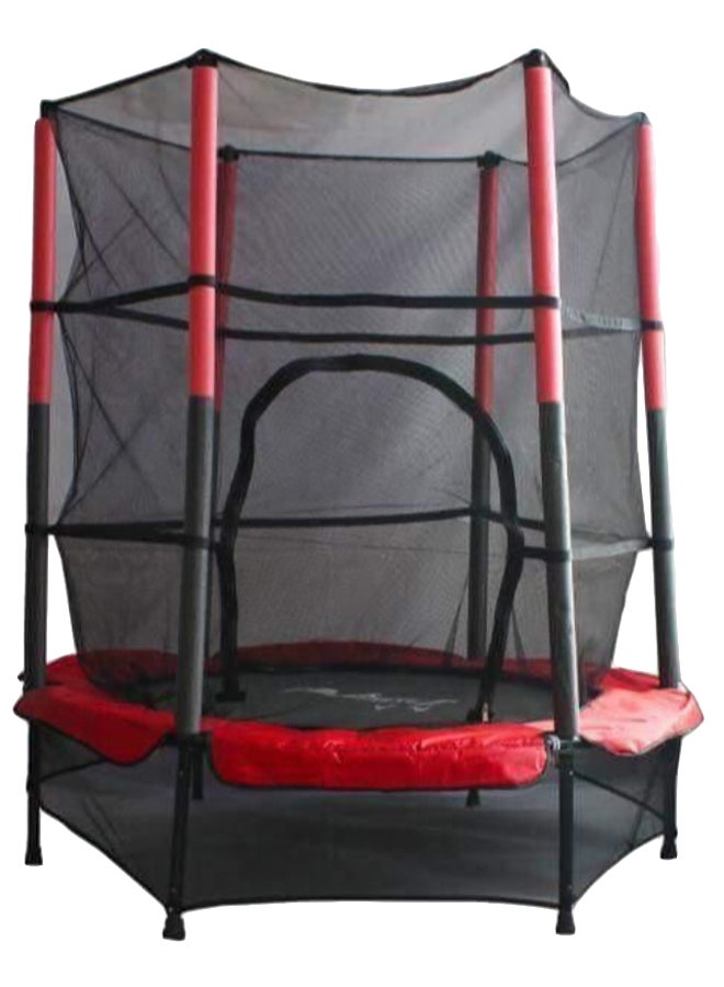 High-Quality Indoor Bounce Trampoline With Safety Net For Safe And Secure Fun Time 72.6x30.2x21.8cm