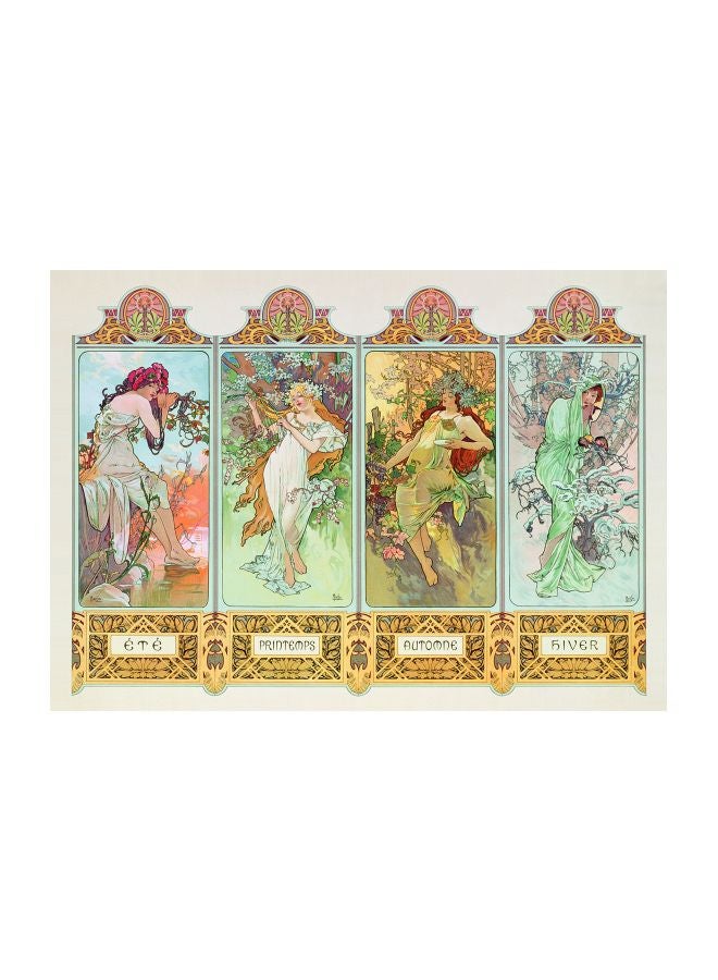 1000-Piece The 4 Seasons Jigsaw Puzzle 391776