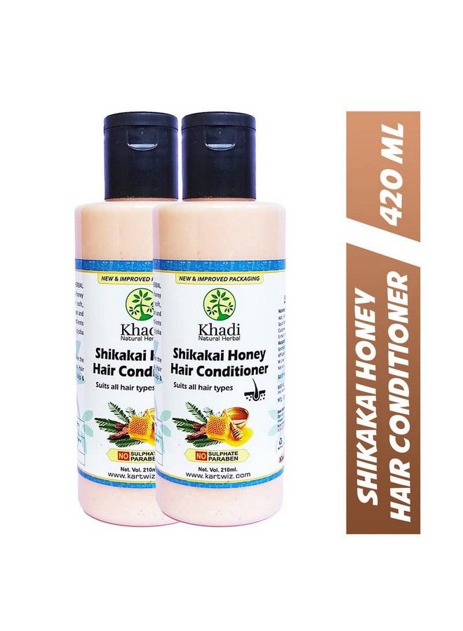 Natural Herbal Shikakai & Honey Conditioner (420Ml)