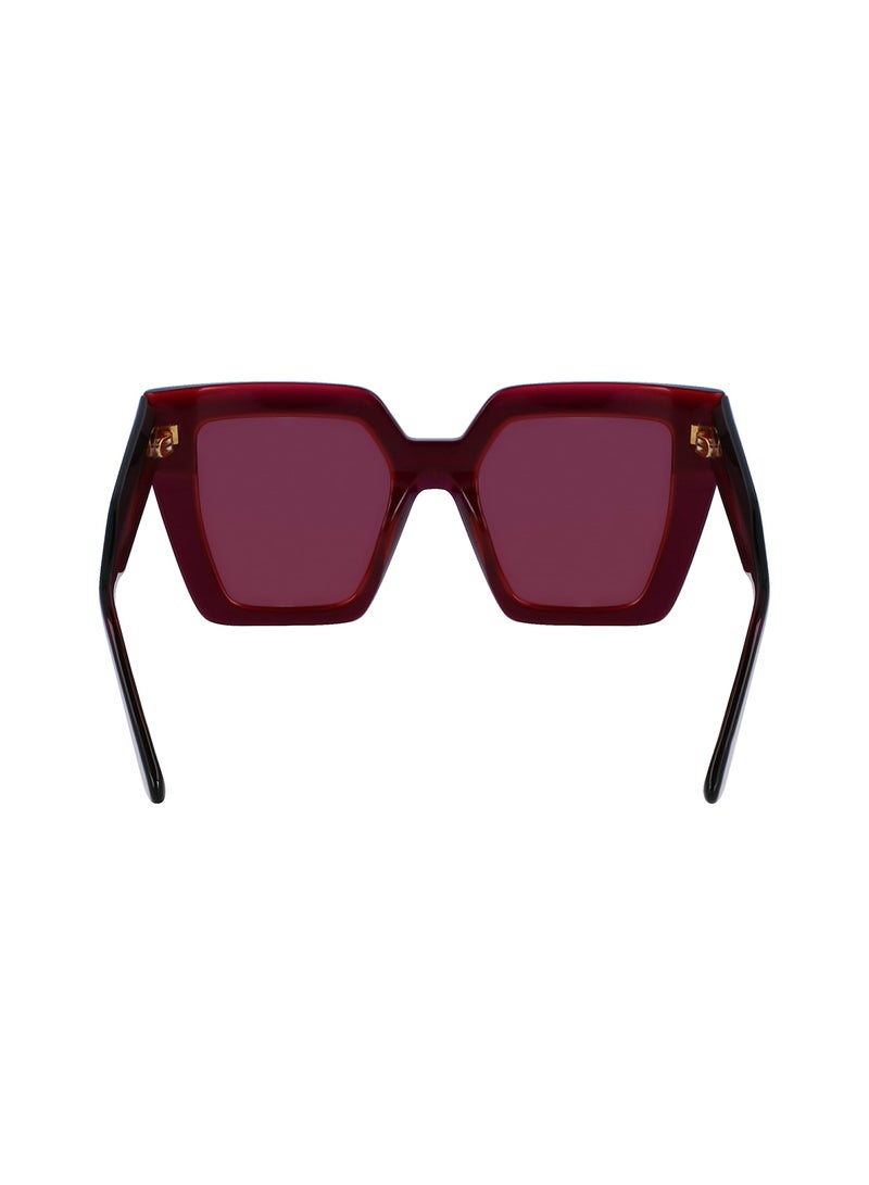 Women's Square Sunglasses - CK23502S-616-5219 - Lens Size: 52 Mm