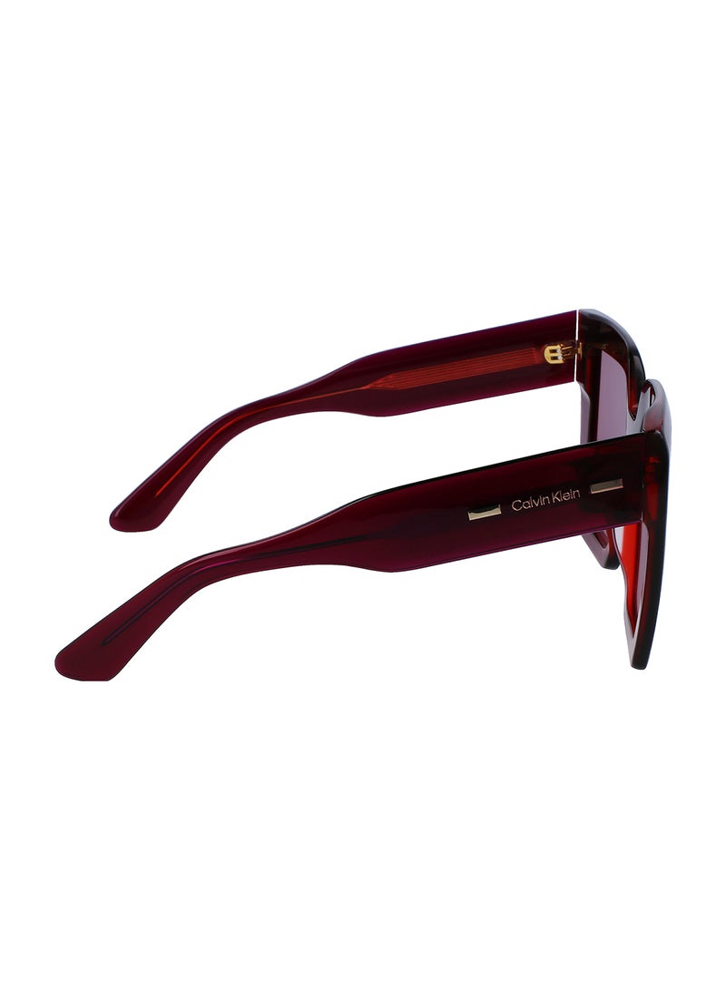 Women's Square Sunglasses - CK23502S-616-5219 - Lens Size: 52 Mm