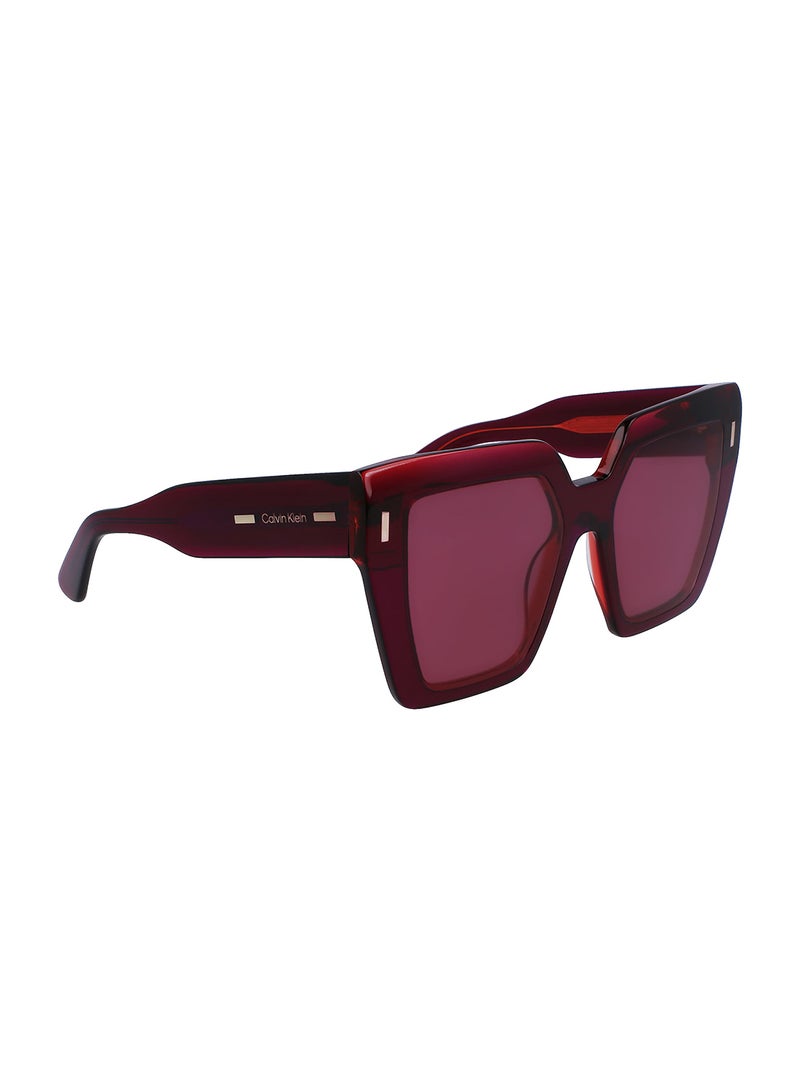Women's Square Sunglasses - CK23502S-616-5219 - Lens Size: 52 Mm