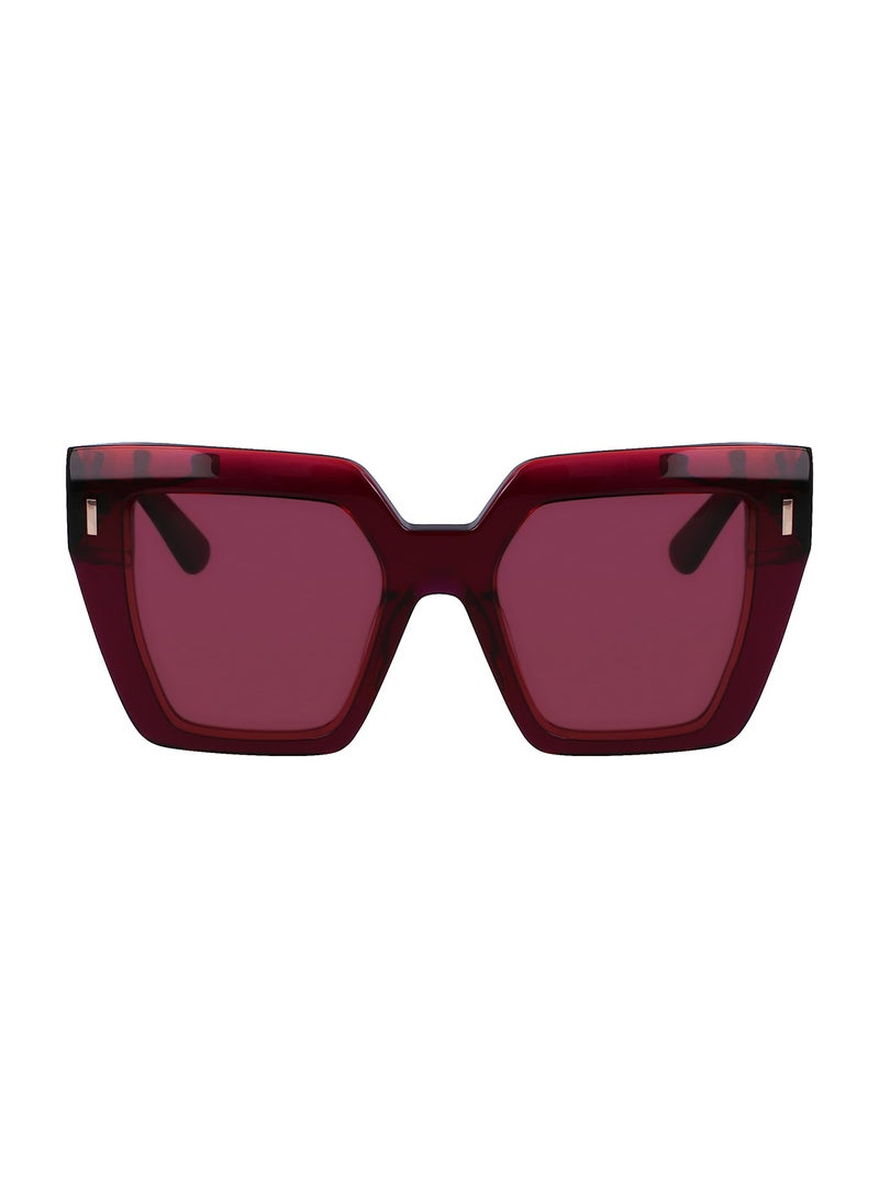 Women's Square Sunglasses - CK23502S-616-5219 - Lens Size: 52 Mm
