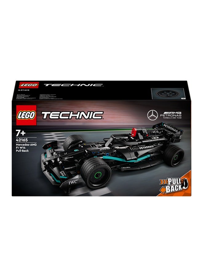 Technic Mercedes-AMG F1 W14 E Performance Pull-Back Vehicle Building Set for Boys and Girls, Racing Car Lego Toy Model, Gift for Kids Aged 7 and Over (240 Pieces) 42165