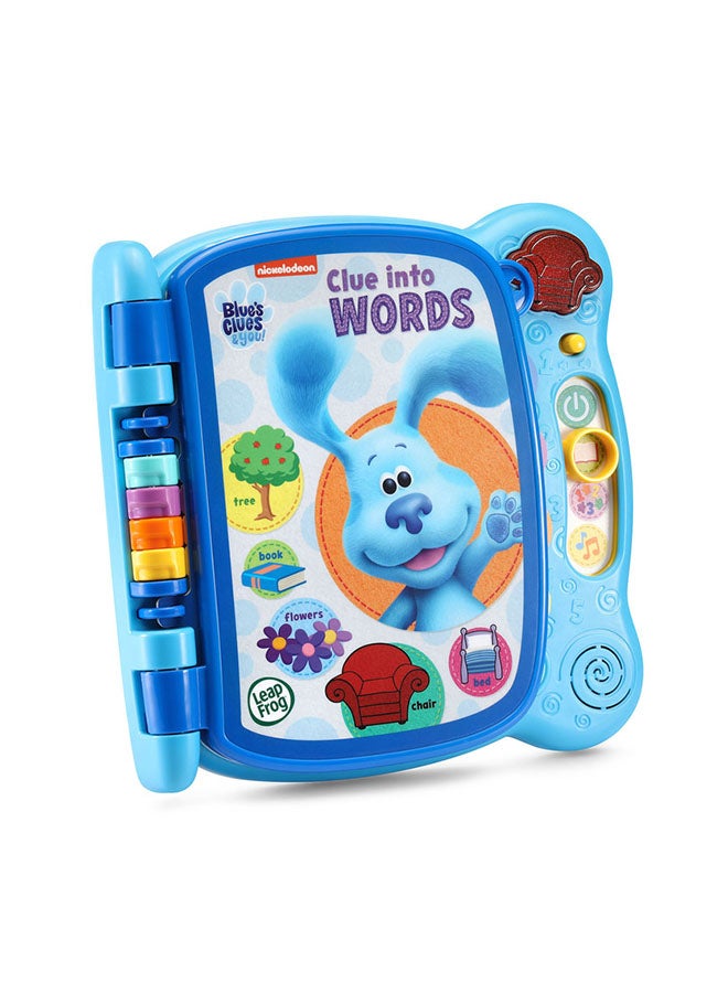 Blue's Clues Reading Time and You! Clue Into Words Learning E-Book - Interactive Educational Toy for Preschoolers Aged 3 and above, Multicolored