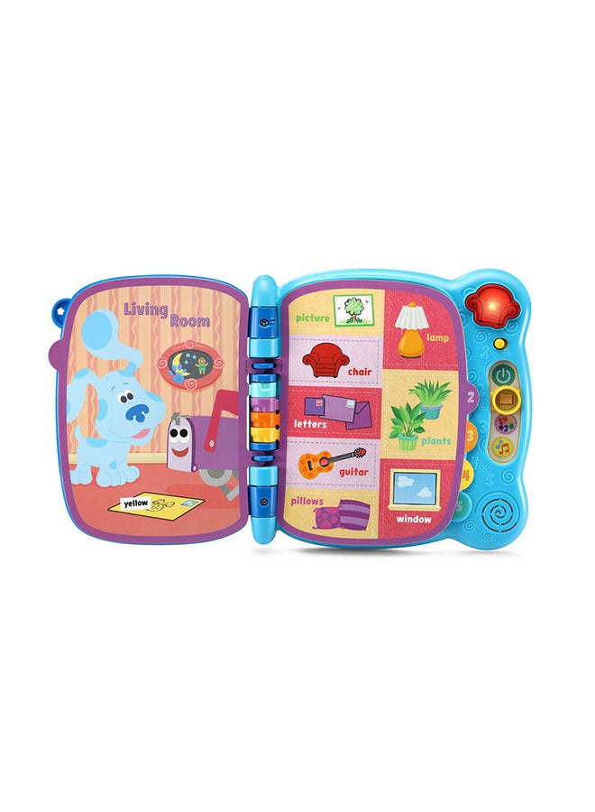 Blue's Clues Reading Time and You! Clue Into Words Learning E-Book - Interactive Educational Toy for Preschoolers Aged 3 and above, Multicolored
