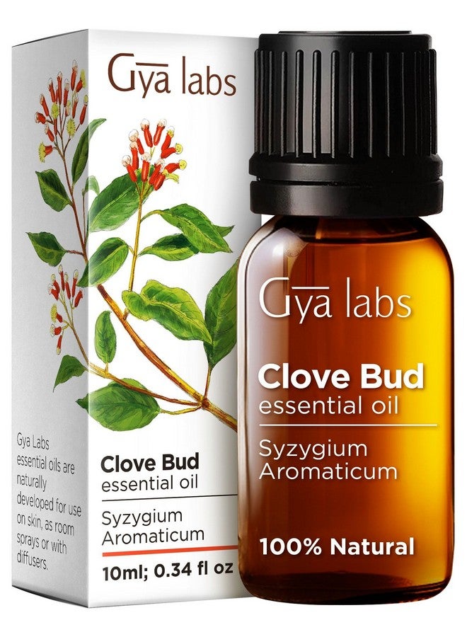 Clove Oil For Oral Care 100% Natural Clove Essential Oil For Oral Discomfort Clove Oil Essential Oil Clove Oil For Hair Skin Teeth And Gums. (0.34 Fl Oz)