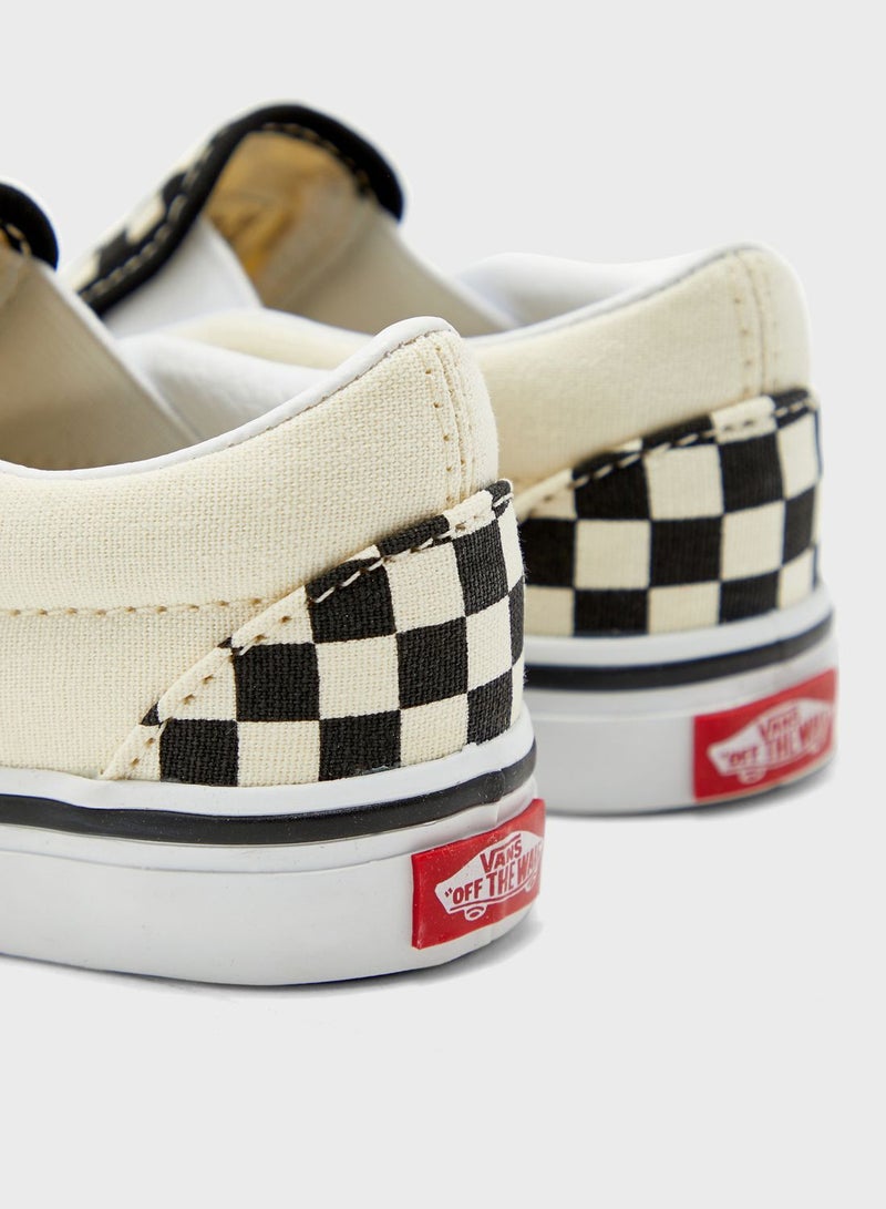 Infant Checkerboard Classic Slip-Ons